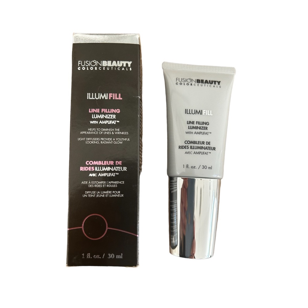 Fusion Beauty ILLUMIFILL Line Filling Luminizer w/ AMPLIFAT, NIB 30ml